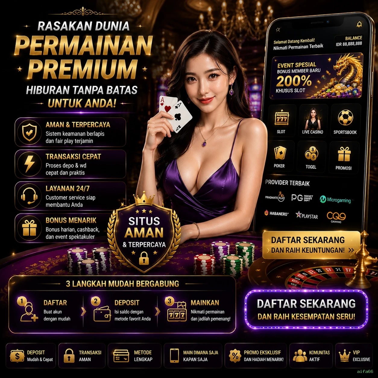 aifa66 Platform Game Terpercaya untuk Pemain Indonesia